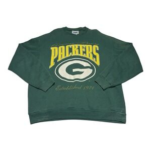 Vintage Green Bay Packers Sweatshirt Mens Size XL 90s Crewneck NFL Football‎ USA
